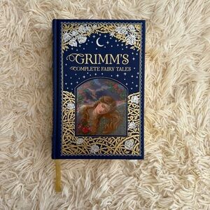 Grimm’s Complete Fairy Tales Barnes & Noble Collectible Hardcover Blue